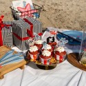 Cupcake Topper & Wrapper Piraten
