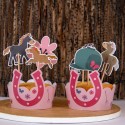 Cupcake Topper & Wrapper Pferde