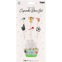 Cupcake Topper & Wrapper Fussball