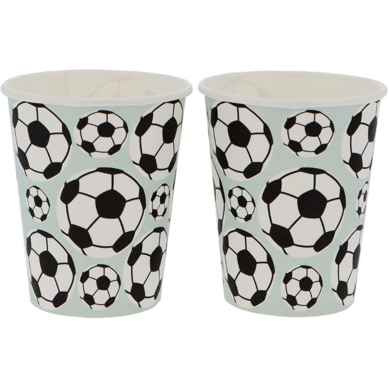 Pappbecher Fussball Party
