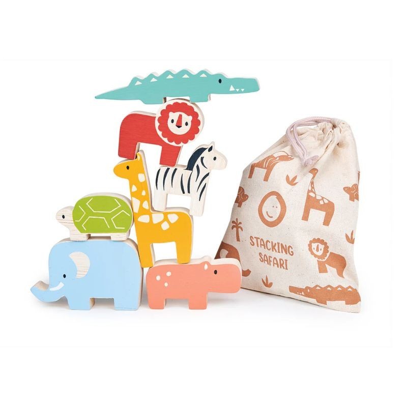 Stapelspiel Wildtiere