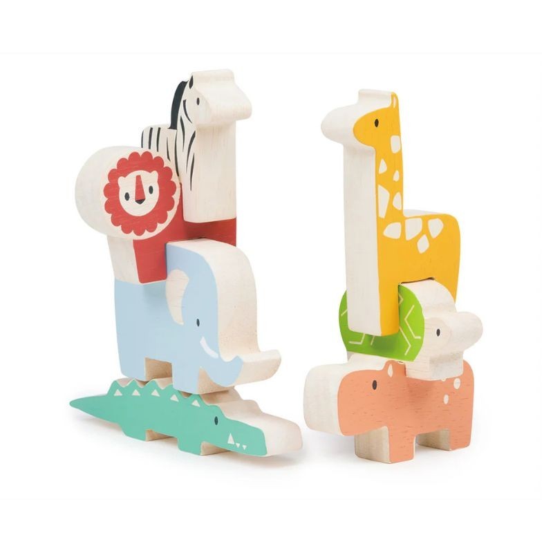 Stapelspiel Wildtiere
