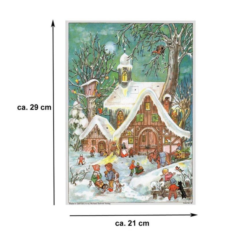 Adventskalender Winterliches Treiben