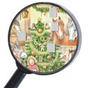 Adventskalender Pferde im Stall