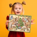 Adventskalender Pferde im Stall