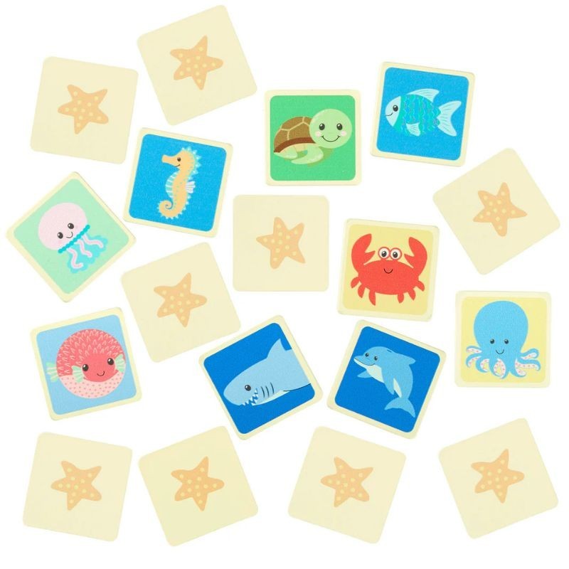 Memory Meerestiere bunt