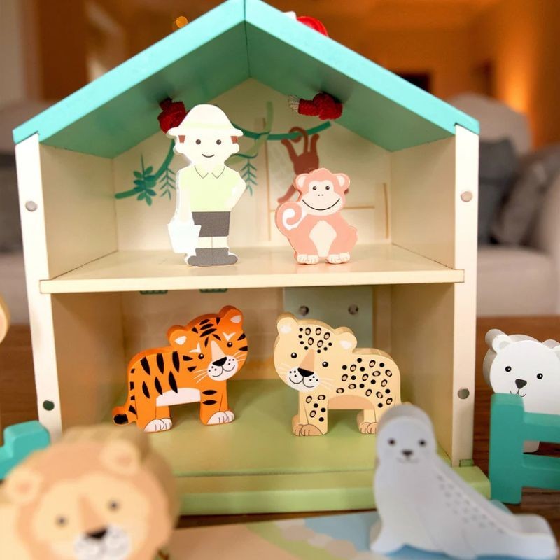 Spielset Zoo von Orange Tree Toys