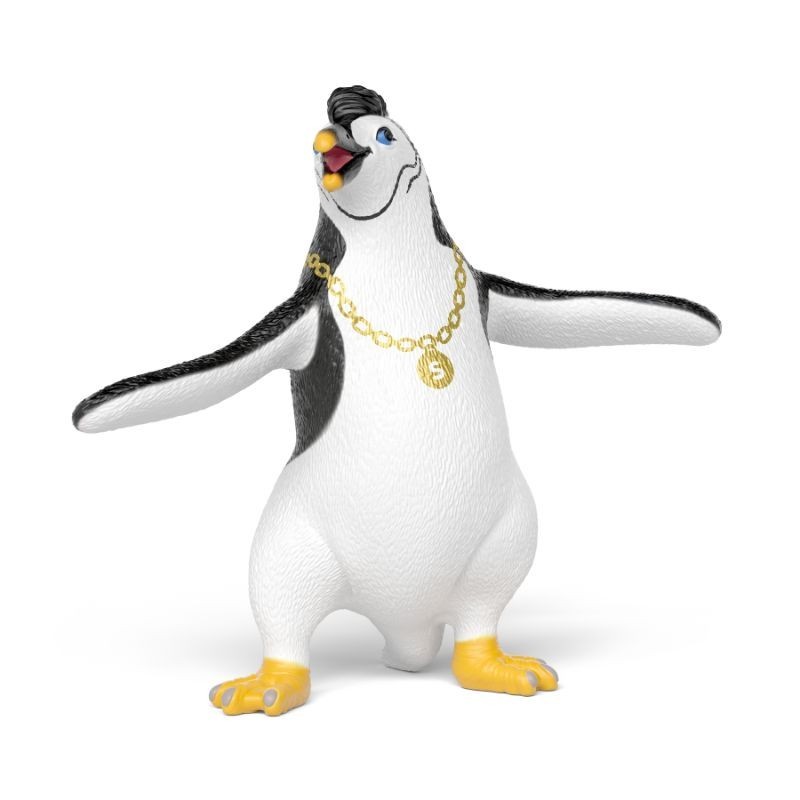 Juri der Pinguin mit Goldkette von Die Schule der magischen Tiere