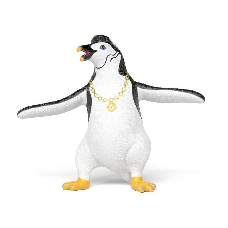 Juri der Pinguin mit Goldkette von Die Schule der magischen Tiere