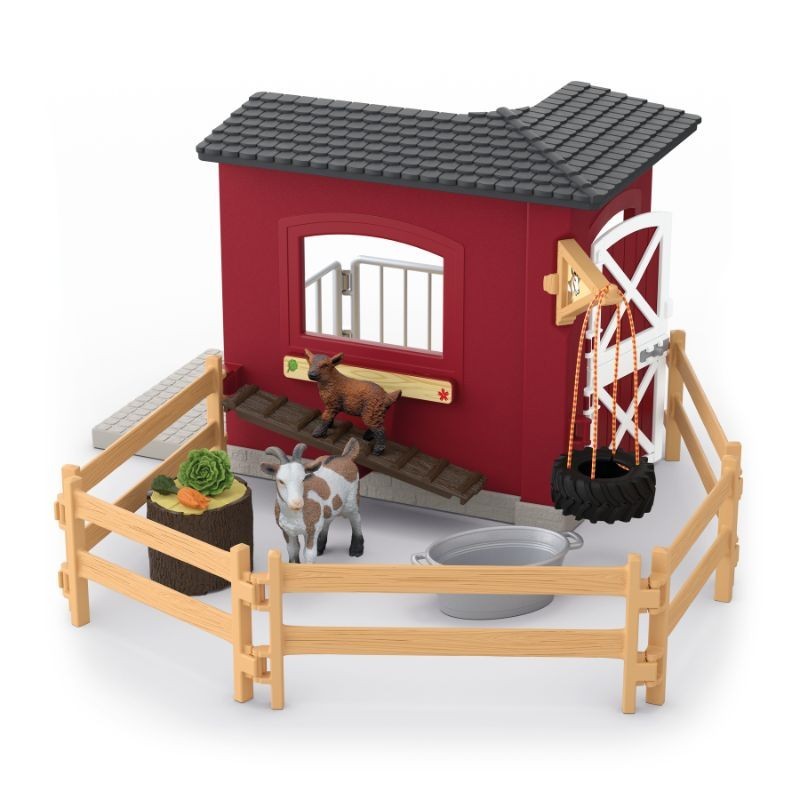Schleich Farm World Ziegenstall