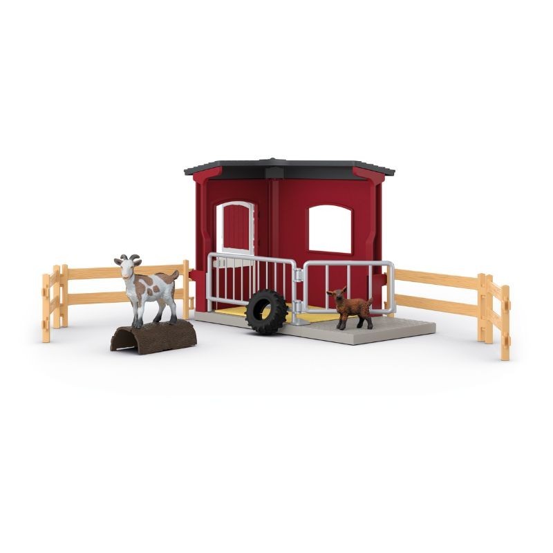 Schleich Farm World Ziegenstall
