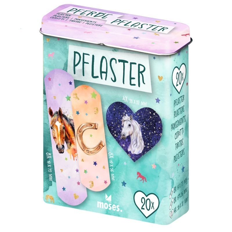 Pferde Pflaster in Metalldose