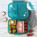 Znünibox Lekkabox Glamour Mini glitzer petrol