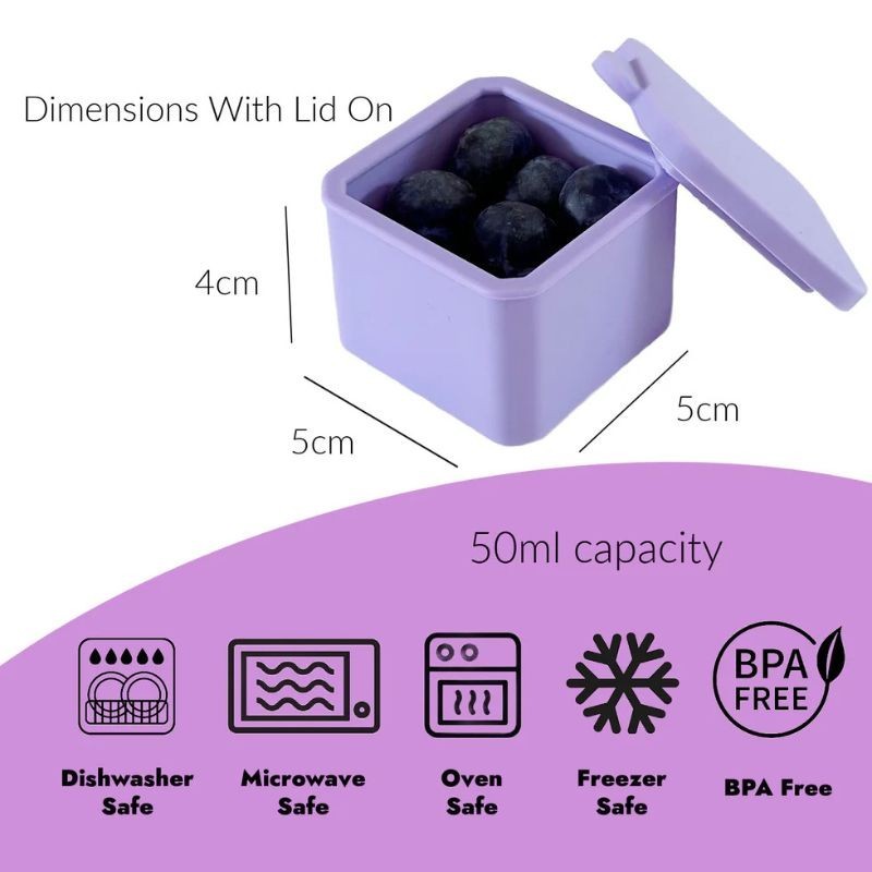 Silikonformen mit Deckel Pick & Dip Pots