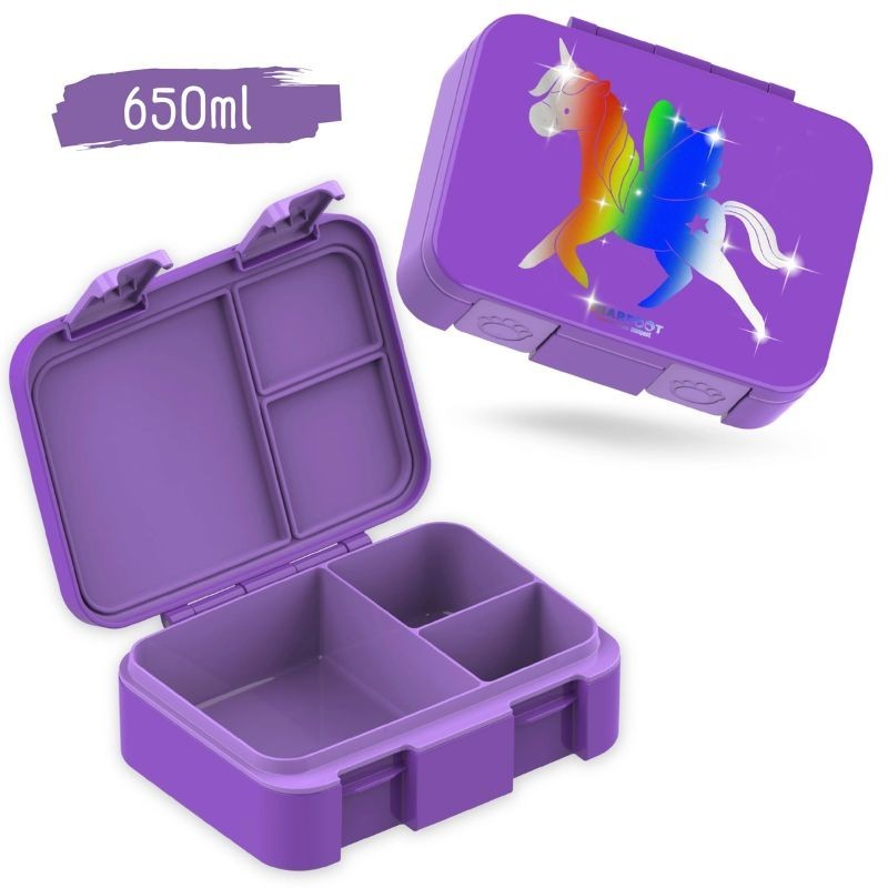 Znünibox Bearfoot Compact Einhorn Glow