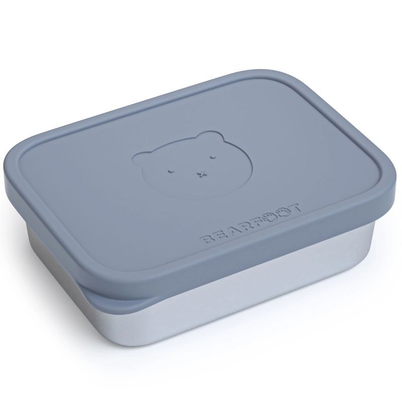 Lunchbox Edelstahl blau