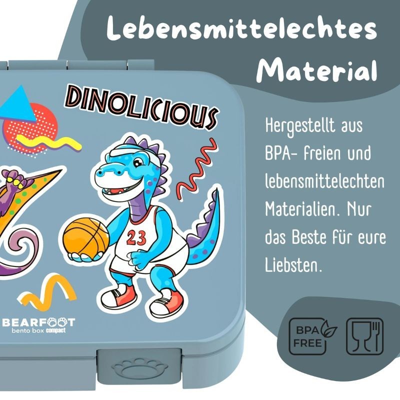 Znünibox Bearfoot Compact Dinosaurier