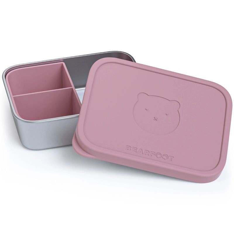 Lunchbox Edelstahl rosa gross