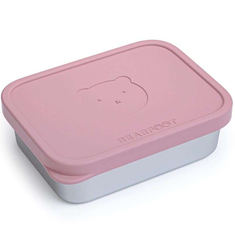 Lunchbox Edelstahl rosa gross