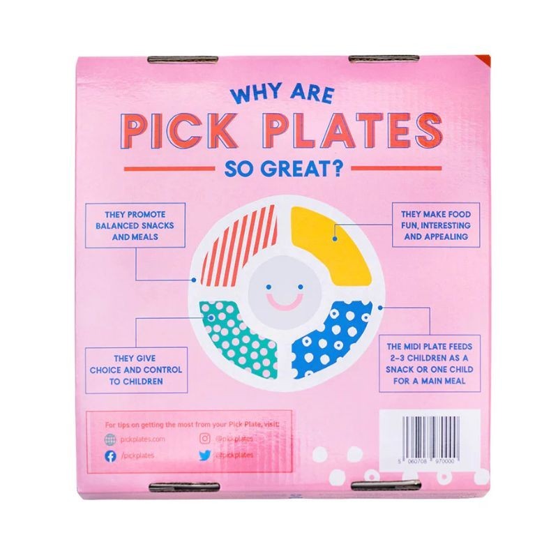 Kinderteller Pick Plate mit Unterteilung