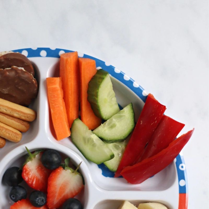Kinderteller Pick Plate mit Unterteilung