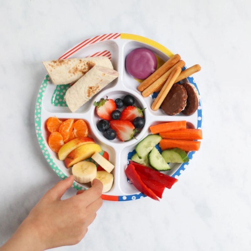 Kinderteller Pick Plate mit Unterteilung