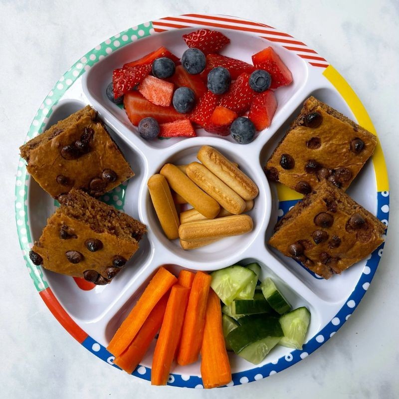 Kinderteller Pick Plate mit Unterteilung