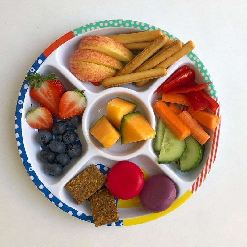 Kinderteller Pick Plate mit Unterteilung