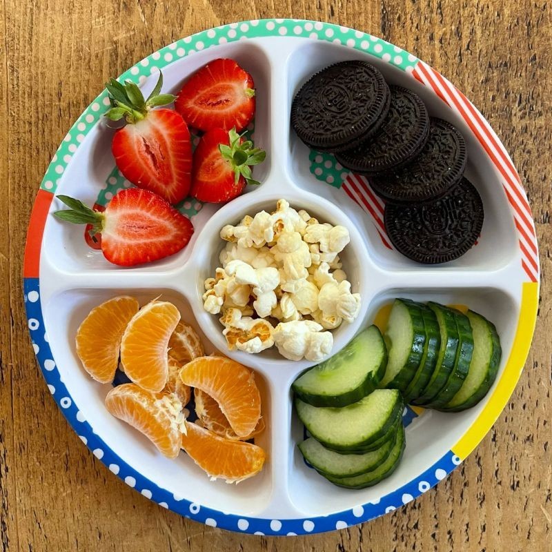 Kinderteller Pick Plate mit Unterteilung