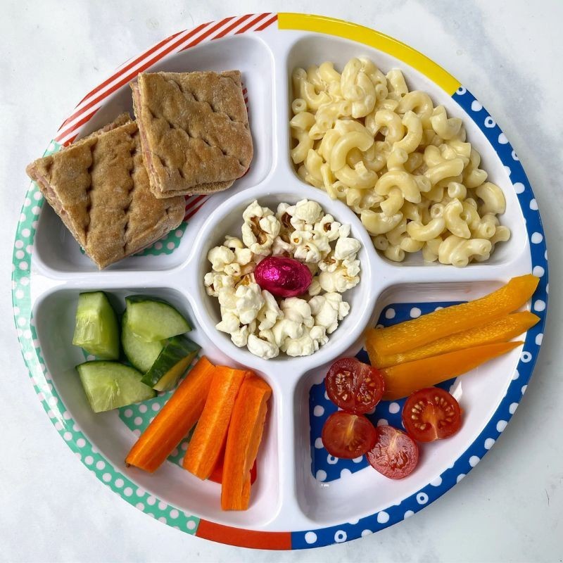 Kinderteller Pick Plate mit Unterteilung