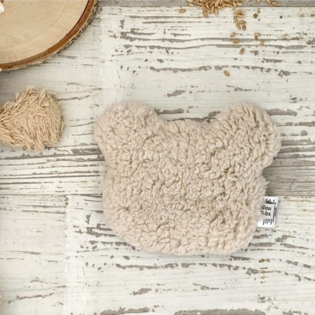 Wärmekissen Bär beige