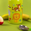 Trinkflasche Edelstahl Dschungel