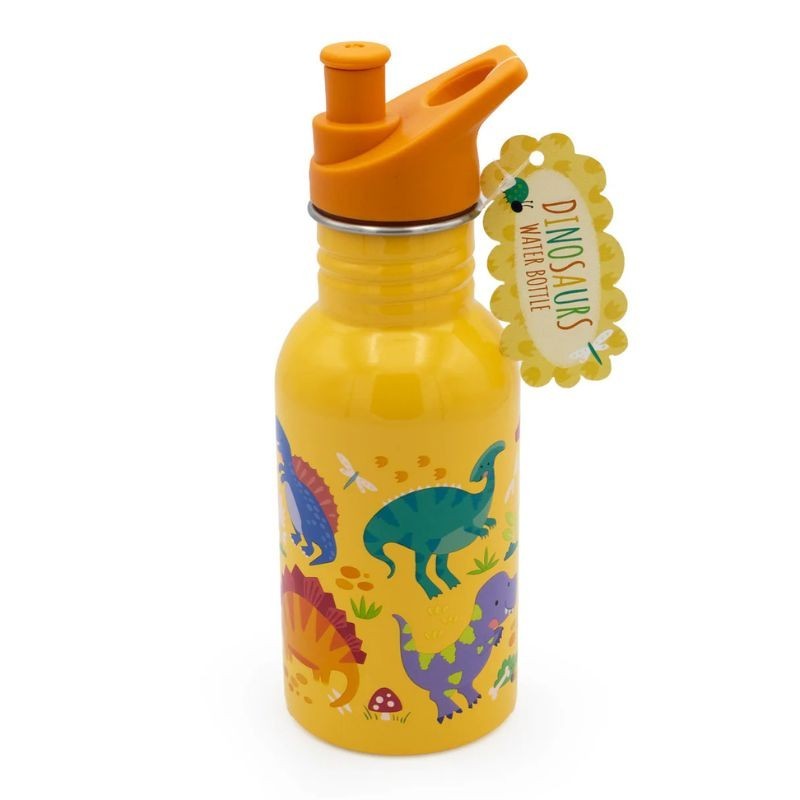Trinkflasche Edelstahl Dinosaurier