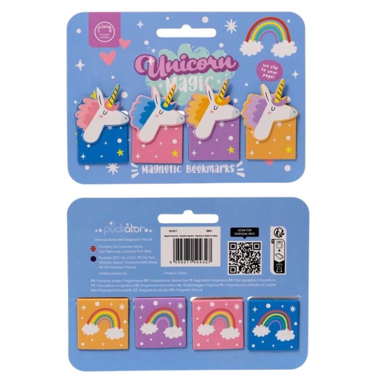 Magnetlesezeichen Einhorn