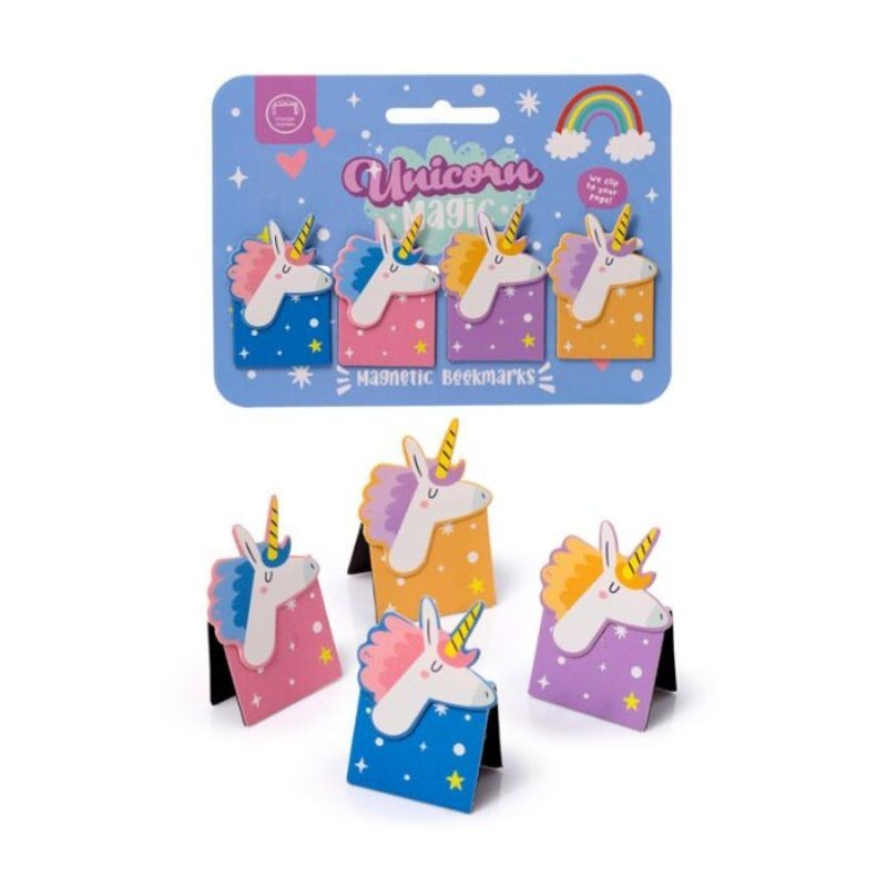 Magnetlesezeichen Einhorn