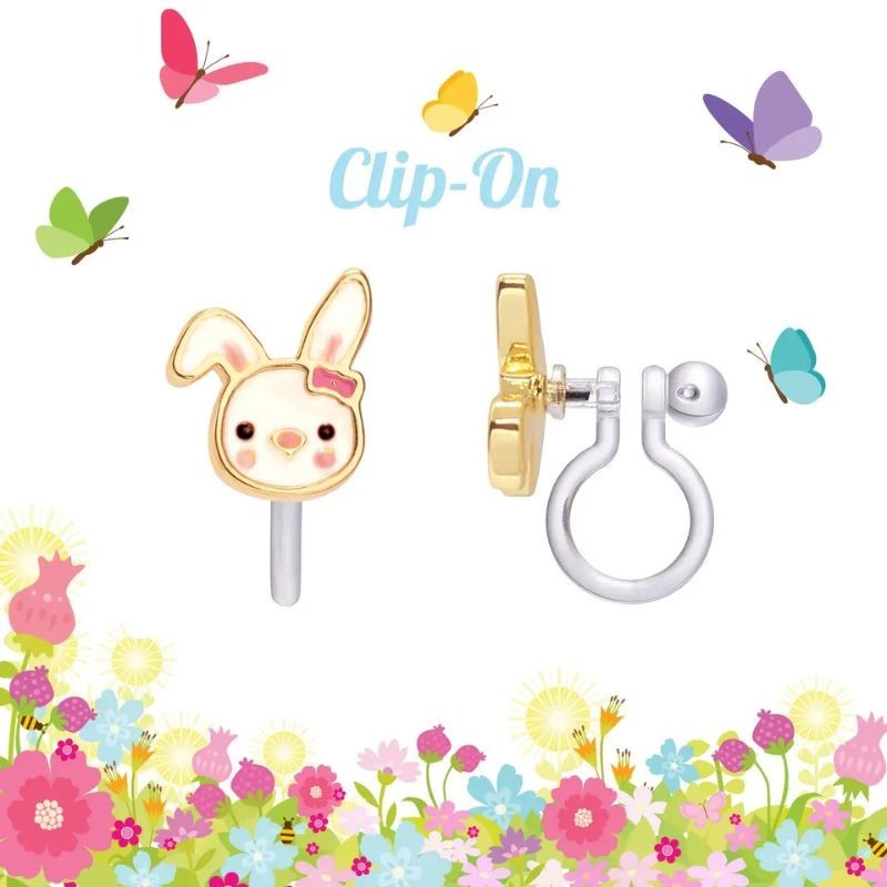 Ohrringe Ohrclips Hase