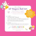 Nagelsticker Einhorn Fantasie