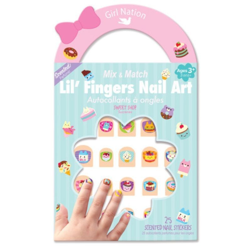 Nagelsticker Sweets bunt