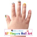 Nagelsticker Sweets bunt
