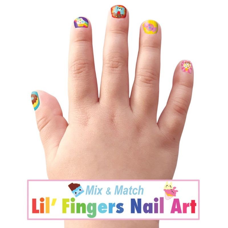 Nagelsticker Sweets bunt