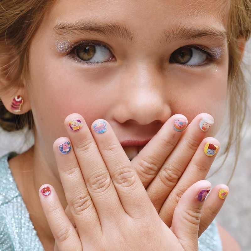 Nagelsticker Sweets bunt