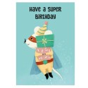 Geburtstagskarte Super Birthday