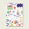 Geburtstagskarte Happy Birthday
