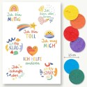 Postkarte Affirmationen Saatkonfetti