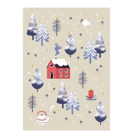 Postkarte Hygge Winterzeit