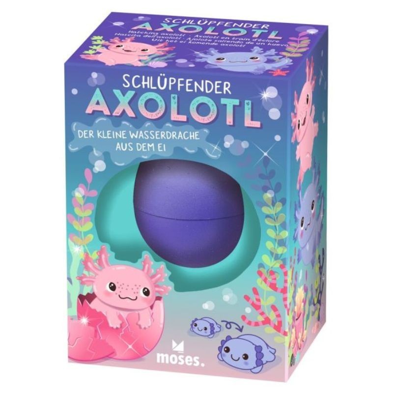 Schlüpfender Axolotl