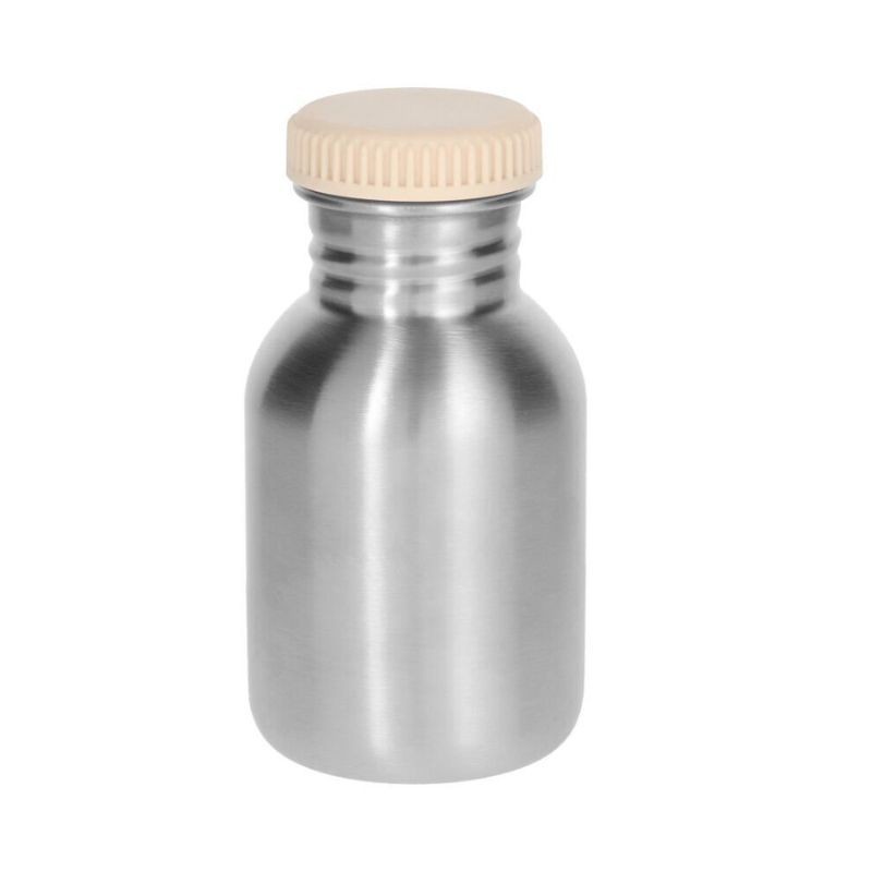 Trinkflasche Edelstahl beige