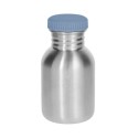Trinkflasche Edelstahl blau