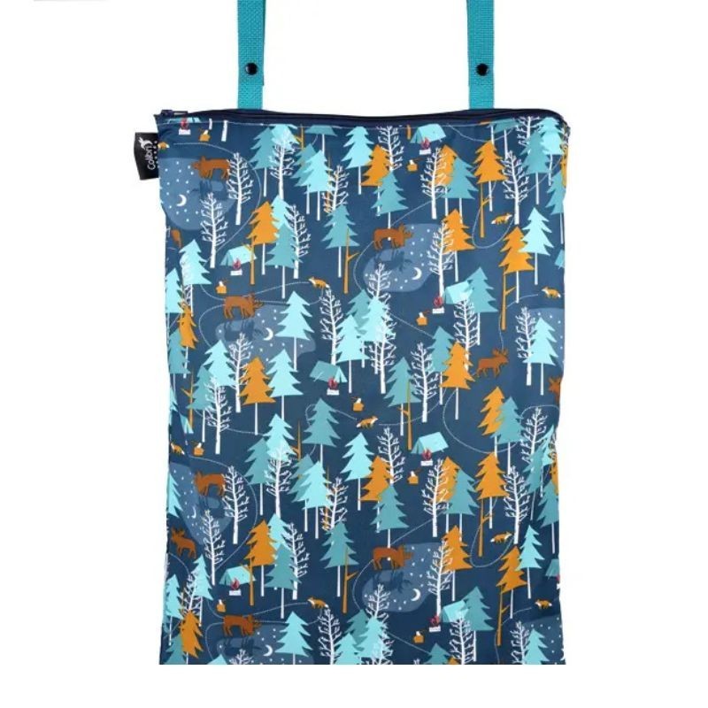 Wetbag Campen im Wald XL bunt
