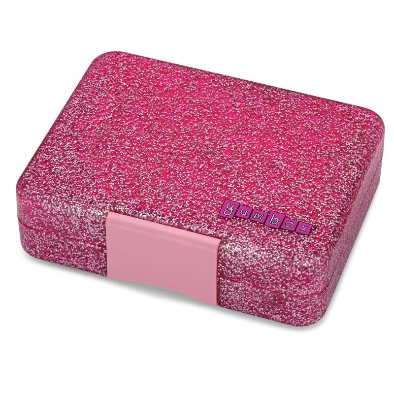 Yumbox Mini Snack Znünibox Glitzer Pink